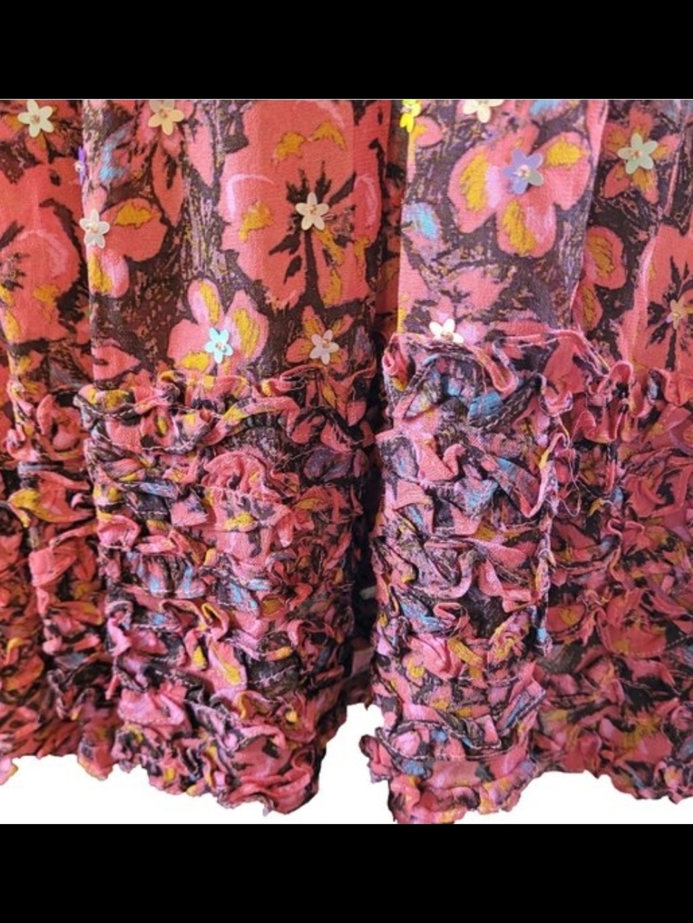 NWOT Free People Bali Sweet Blooms Mini Dress XS - Picture 7 of 13